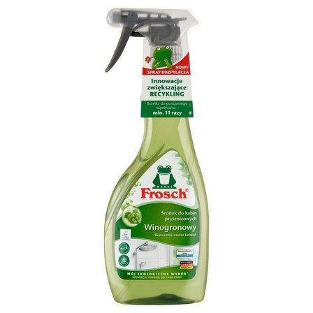 Frosch Środek do kabin prysznicowych winogronowy 500 ml (1)