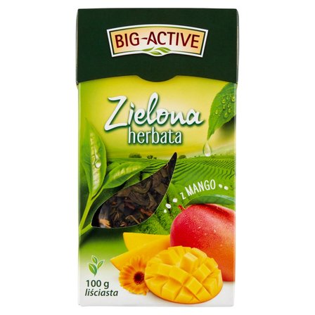 Big-Active Zielona herbata liściasta z mango 100 g (1)