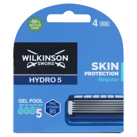 Wilkinson Sword Hydro 5 Skin Protection Regular Zapasowe wkłady do maszynki do golenia 4 sztuki (1)