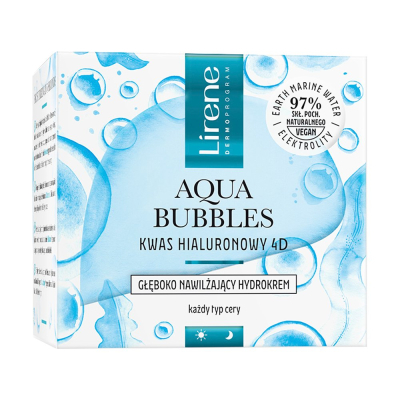 Lirene Aqua Bubbles Głęboko nawilżający hydrokrem 50 ml (1)