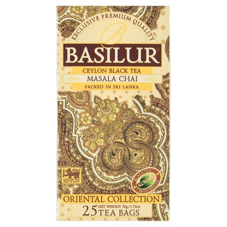 Basilur Oriental Collection Masala Chai Herbata czarna 50 g (25 x 2 g) (1)