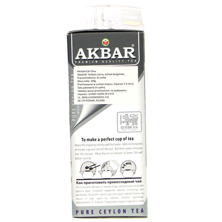 Akbar Earl Grey Herbata czarna 100 g (3)