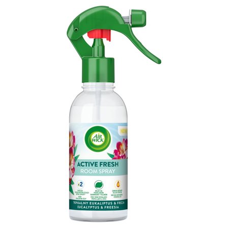 Air Wick Spray neutralizujący nieprzyjemne zapachy tropikalny eukaliptus & frezja 237 ml (1)