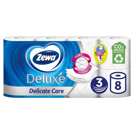 Zewa Deluxe Pure White Papier toaletowy 8 rolek (1)