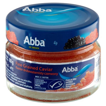 Abba Kawior drobnoziarnisty czerwony 80 g (2)