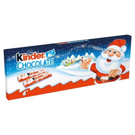 Kinder Chocolate Batonik z mlecznej czekolady z nadzieniem mlecznym 150 g (12 sztuk) (1)