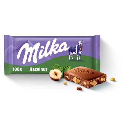 Milka Czekolada mleczna z kawałkami orzechów 100 g (6)