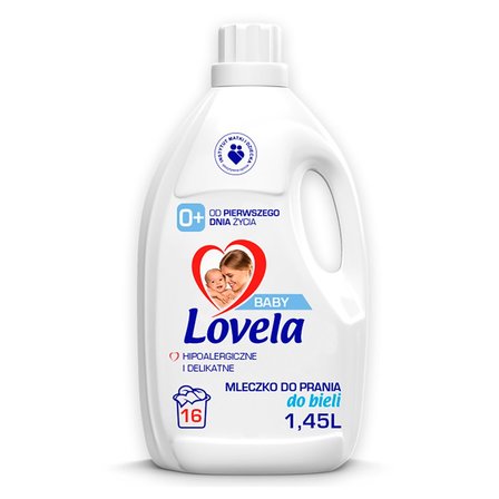 Lovela Baby Mleczko do prania do bieli 1,45 l (16 prań) (2)