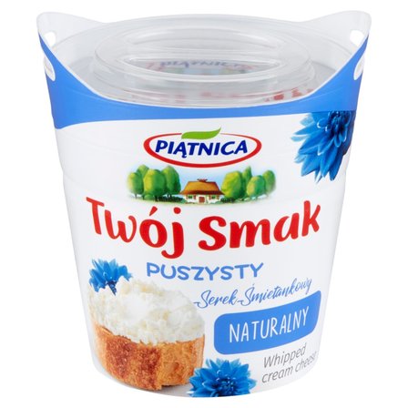 Piątnica Twój Smak Serek śmietankowy puszysty naturalny 150 g (2)