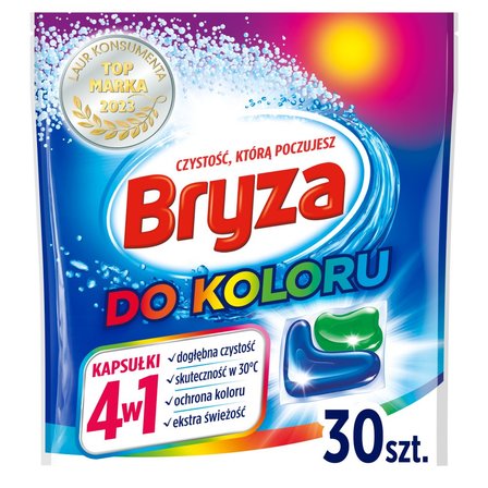 Bryza 4w1 Kapsułki do prania do koloru 600 g (30 prań) (2)