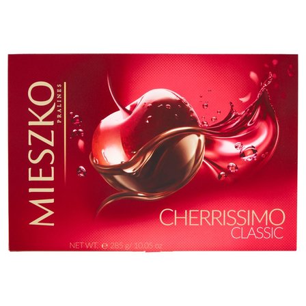 Mieszko Cherrisimo Classic Praliny z wiśnią w alkoholu 285 g (1)