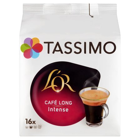 Tassimo L'OR Café Long Intense Kawa mielona 128 g (16 kapsułek) (1)