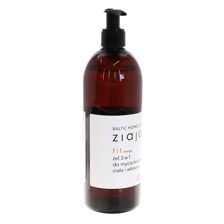 Ziaja Baltic Home Spa fit Żel 3 w 1 do mycia twarzy ciała i włosów mango 500 ml (11)