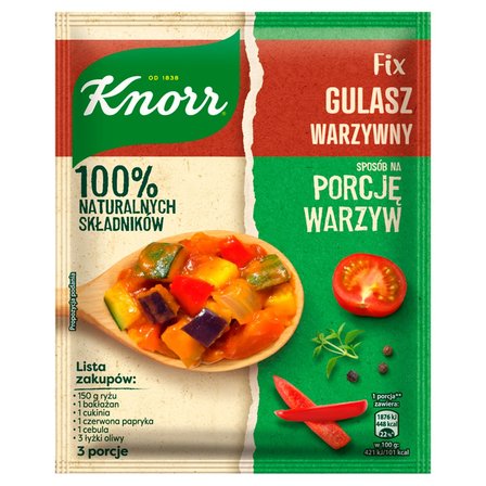 Knorr Fix Gulasz warzywny 58 g (1)