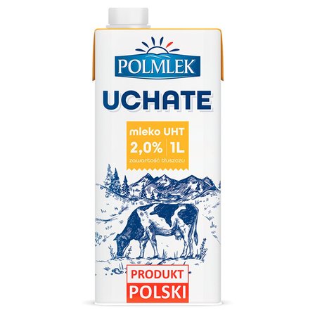 Polmlek Uchate Mleko UHT 2,0% 1 l (1)