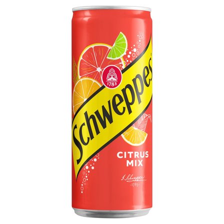 Schweppes Citrus Mix Napój gazowany 330 ml (1)