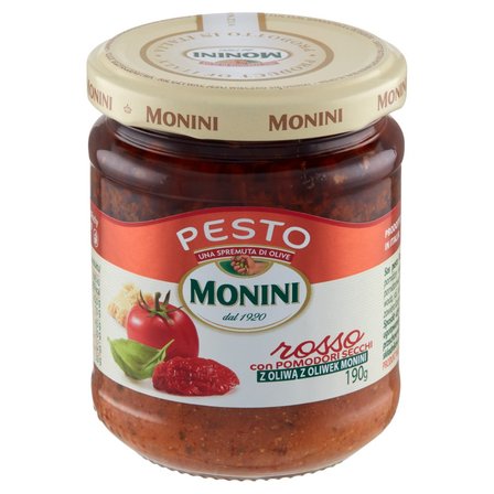 Monini Sos pesto Rosso z suszonych pomidorów 190 g (2)