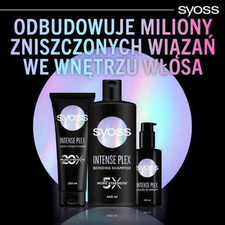 Syoss Intense Plex Szampon do włosów mocno zniszczonych 440 ml (7)