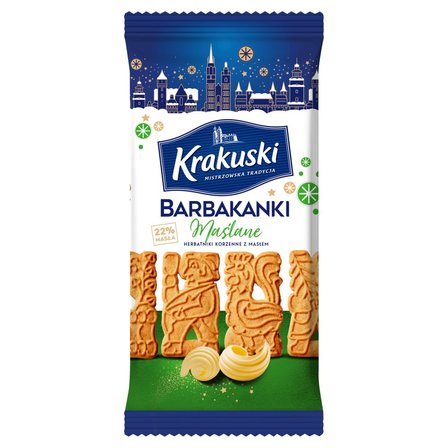 Krakuski Barbakanki Herbatniki korzenne z masłem 200 g (1)