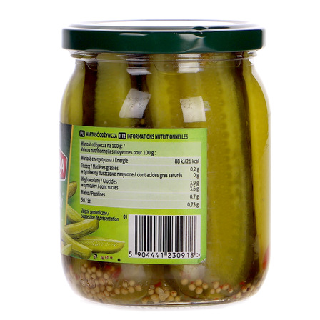 WM Ogórki ćwiartki z chili 490 g (3)