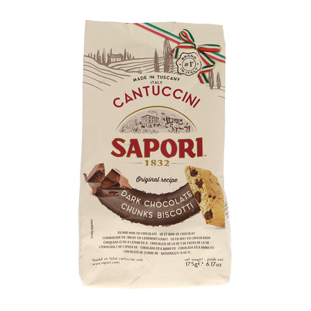 SAPORI CANTUCCINI Z CZEKOLADĄ 175G (1)