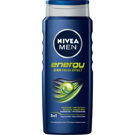 Nivea MEN Energy Żel pod prysznic dla mężczyzn 500 ml (1)