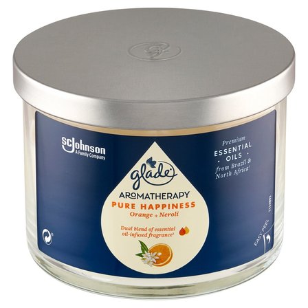 Glade Aromatherapy Pure Happiness Świeca 260 g (1)