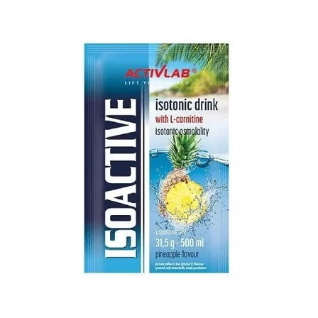 ACTIVLAB ISOACTIVE Koncentrat napoju izotonicznego smak ananas, 31,5g (1)