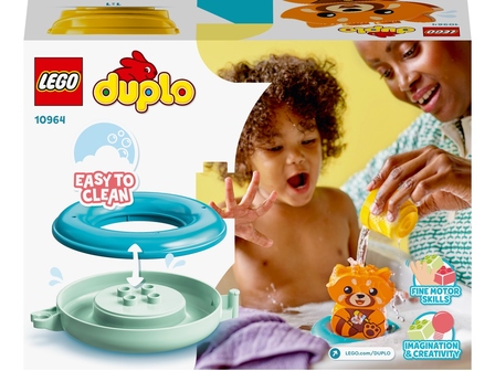 10964 LEGO DUPLO Creative Play Zabawa w kąpieli: pływająca czerwona panda (2)