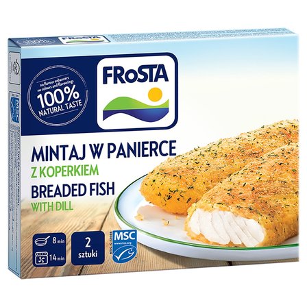 FRoSTA Mintaj w panierce z koperkiem 240 g (2 sztuki) (1)