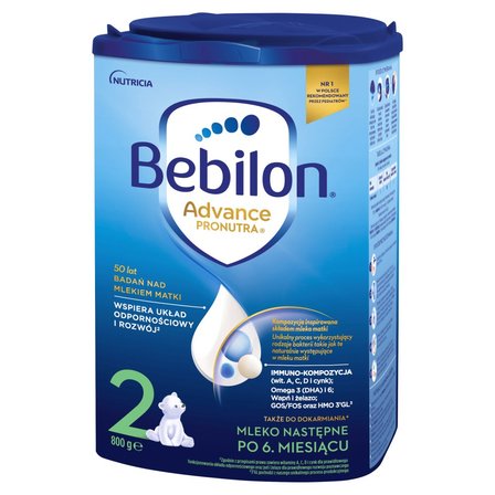 Bebilon 2 Advance Pronutra Mleko następne po 6. miesiącu 800 g (2)