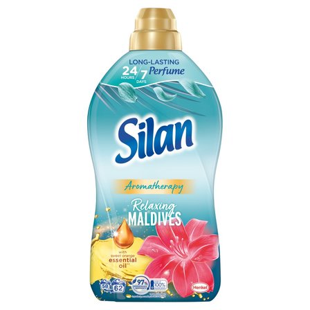 Silan Aromatherapy Relaxing Maldives Płyn do zmiękczania tkanin 1364 ml (62 prania) (1)