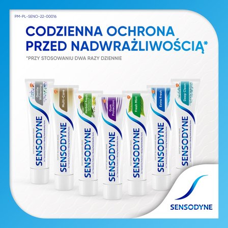 Sensodyne Extra Whitening Pasta do zębów z fluorkiem 2 x 75 ml (8)