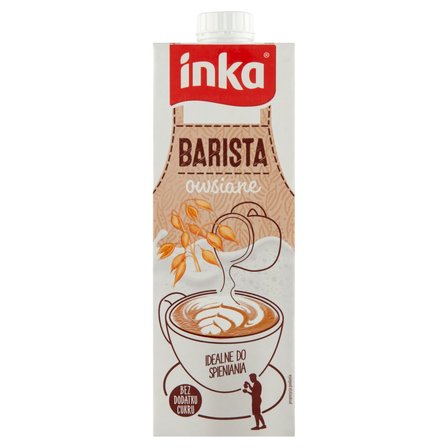 Inka Barista Napój owsiany z wapniem i witaminami 1 l (1)