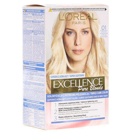 L'Oréal Paris Excellence Pure Blonde Farba do włosów 01 ultra-jasny naturalny blond (11)