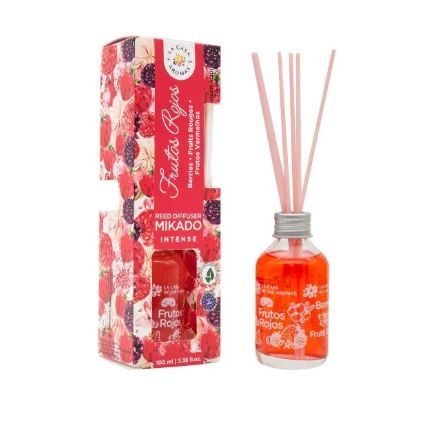 LA CASA DE LOS AROMAS INTENSO Patyczki zapachowe CZERWONE OWOCE , 100 ml (1)