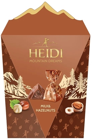 Heidi Mountain Dreams czekolada mleczna z orzechami praliny 100g (1)