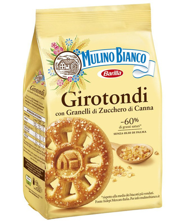 Mulino Bianco Girotondi - ciastka z cukrem 350g (1)