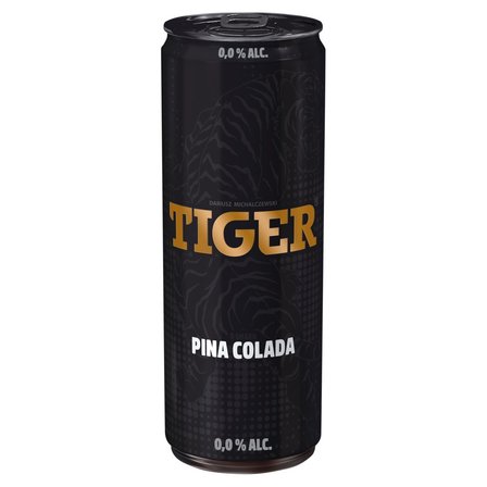 Tiger Gazowany bezalkoholowy napój owocowy o smaku pina colada 250 ml (1)