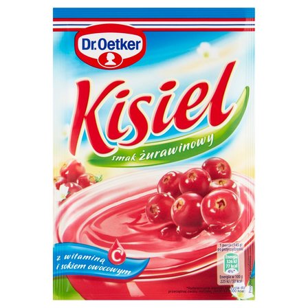 Dr. Oetker Kisiel smak żurawinowy 38 g (1)