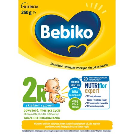 Bebiko 2R Mleko następne dla niemowląt powyżej 6. miesiąca życia 350 g (1)