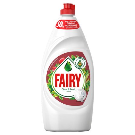 Fairy Clean & Fresh Granat Płyn do mycia naczyń 900 ml (1)