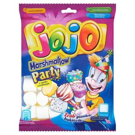Jojo Marshmallow Party Pianki o smaku waniliowym 180 g (1)