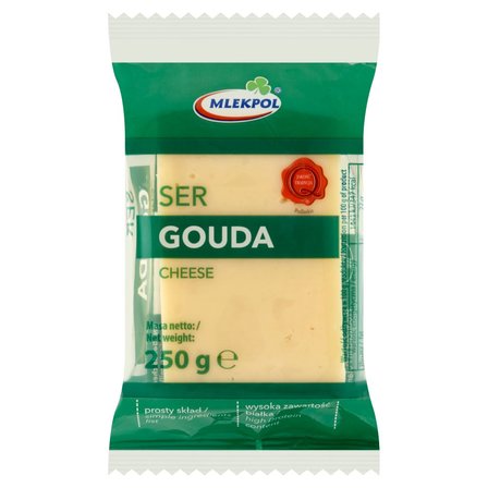 Mlekpol Ser gouda 250 g (1)