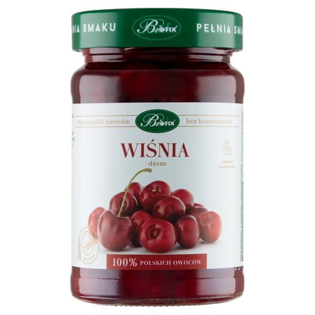 Bifix Dżem wiśnia o obniżonej zawartości cukru 290 g (1)