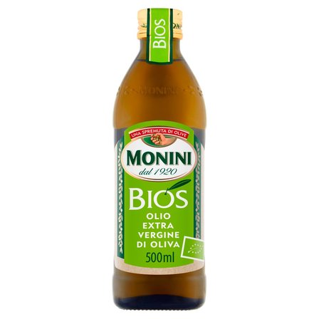 Monini Bios Oliwa z oliwek najwyższej jakości z pierwszego tłoczenia BIO  500 ml (2)