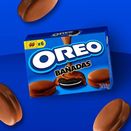 Oreo Ciastka kakaowe z nadzieniem o smaku waniliowym oblane polewą kakaową 246 g (12 sztuk) (5)