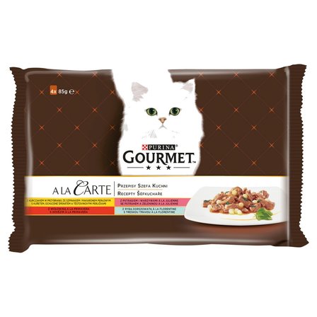 Gourmet A La Carte Karma dla kotów przepisy szefa kuchni 340 g (4 x 85 g) (1)