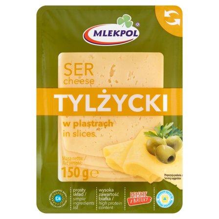 Mlekpol Ser tylżycki w plastrach 150 g (1)