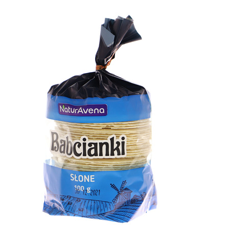 NATURAVENA BABCIANKI OWSIANE SŁONE 100G (7)